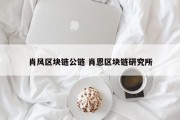 肖风区块链公链 肖恩区块链研究所