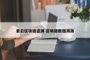紫云区块链追溯 区块链数据溯源